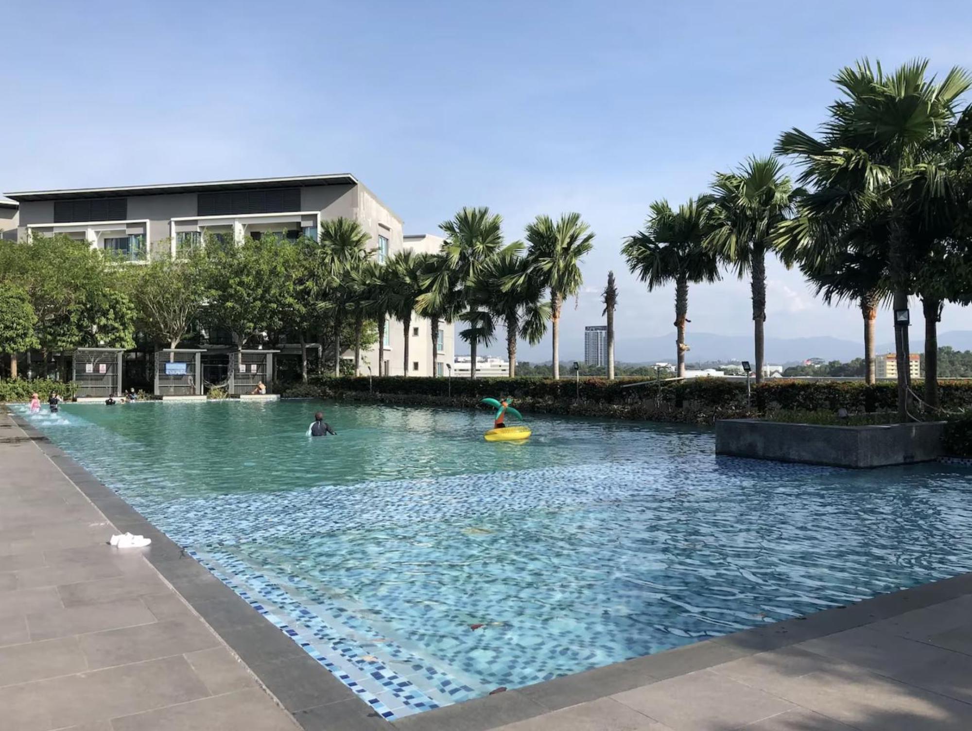 By The Pool At Imago Loft Residences * Kota Kinabalu