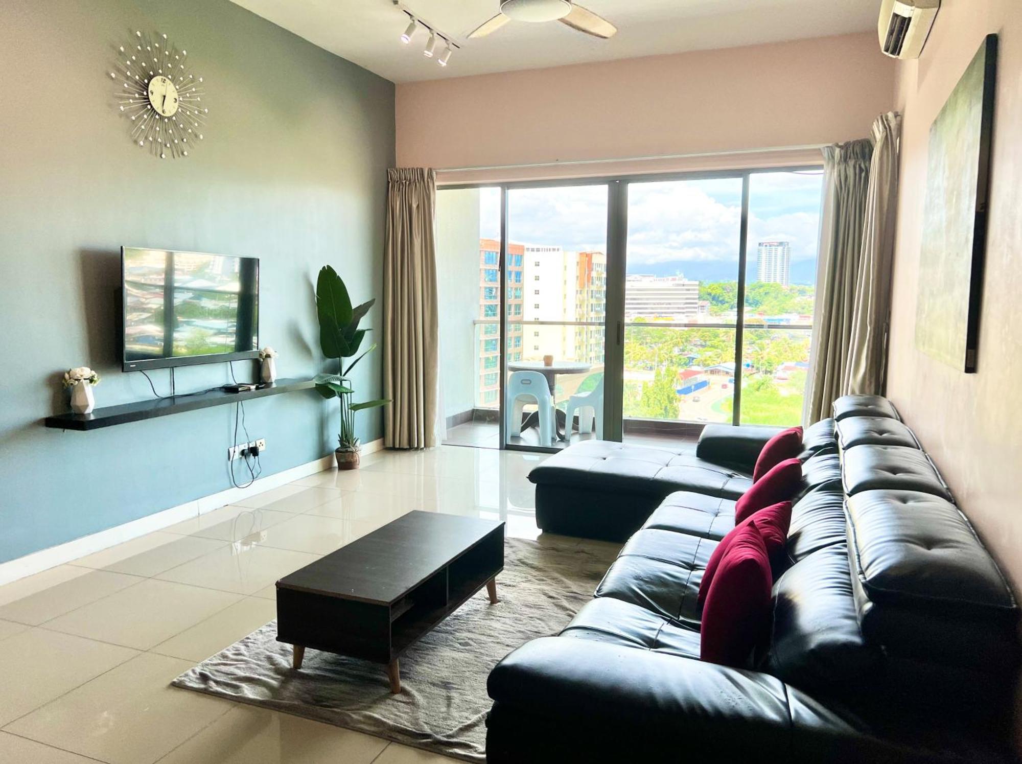 By The Pool At Imago Loft Residences * Kota Kinabalu